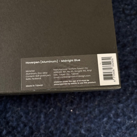 Hoverpen aluminum in midnight blue - Picture 3 of 4
